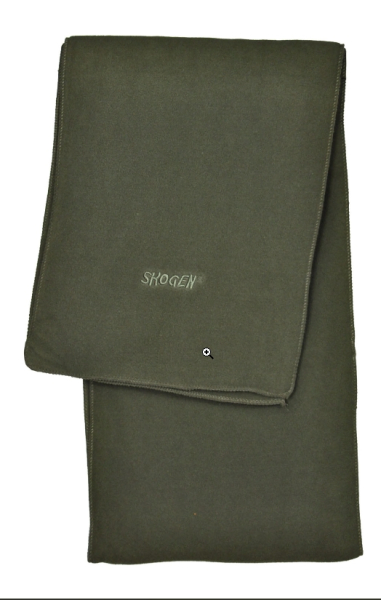 Jagdschal - Fleece-Schal , Winterschal -  Softfleece , Fleeceschal Oliv, Outdoorschal , Signalschal